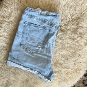 AE High Rise Midi Shorts